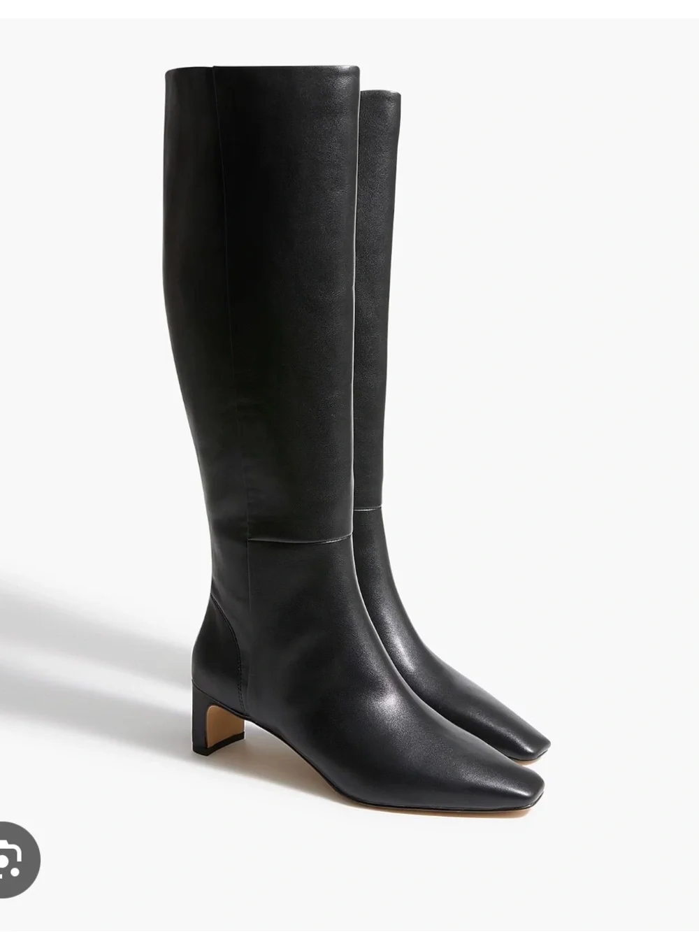 J. Crew Factory Square Toed Boots